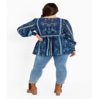 Serene Long Sleeve Placement Top image number null