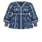 Serene Long Sleeve Placement Top image number null