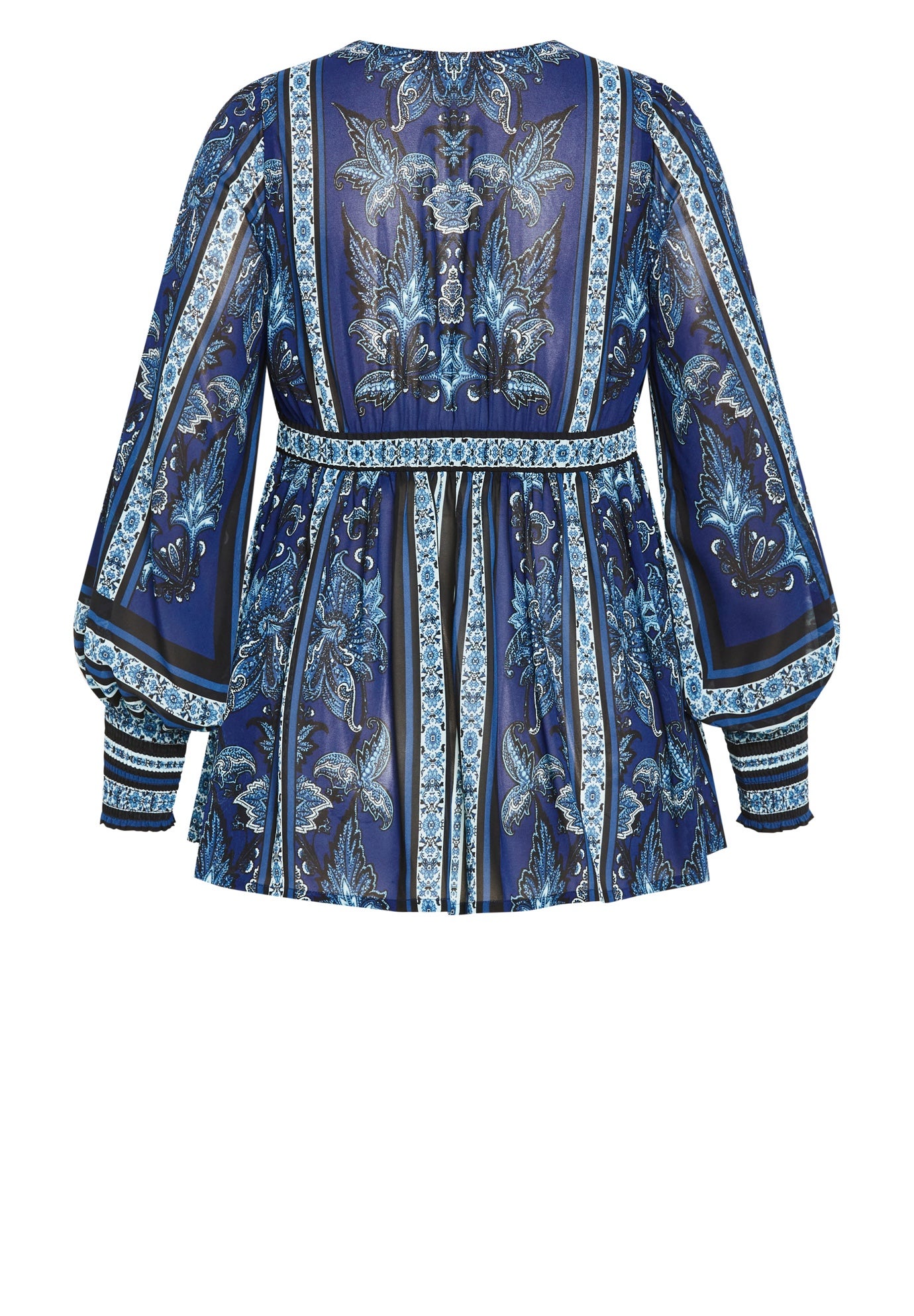 Serene Long Sleeve Placement Top image number 5