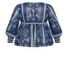 Serene Long Sleeve Placement Top image number null