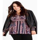 Serene Long Sleeve Placement Top image number null