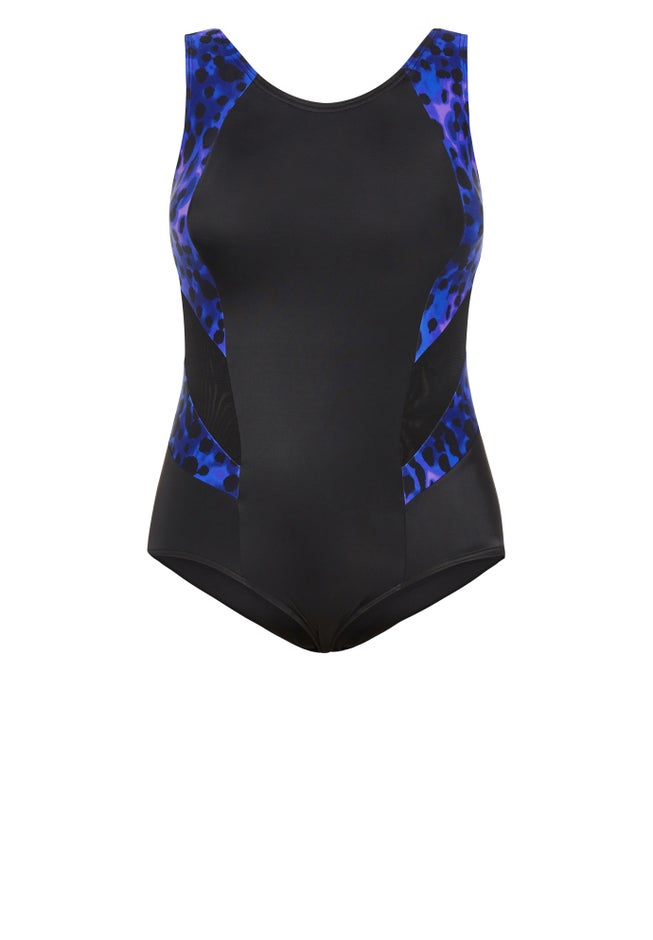 Tia Spliced Print 1 Piece image number 2