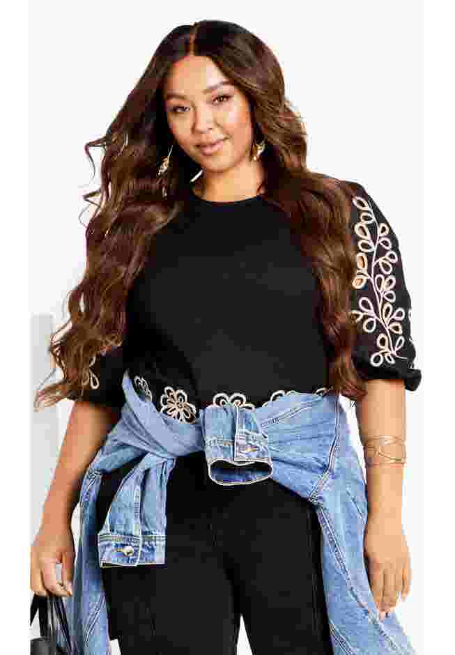 Eternal Embroidered Top image number 3