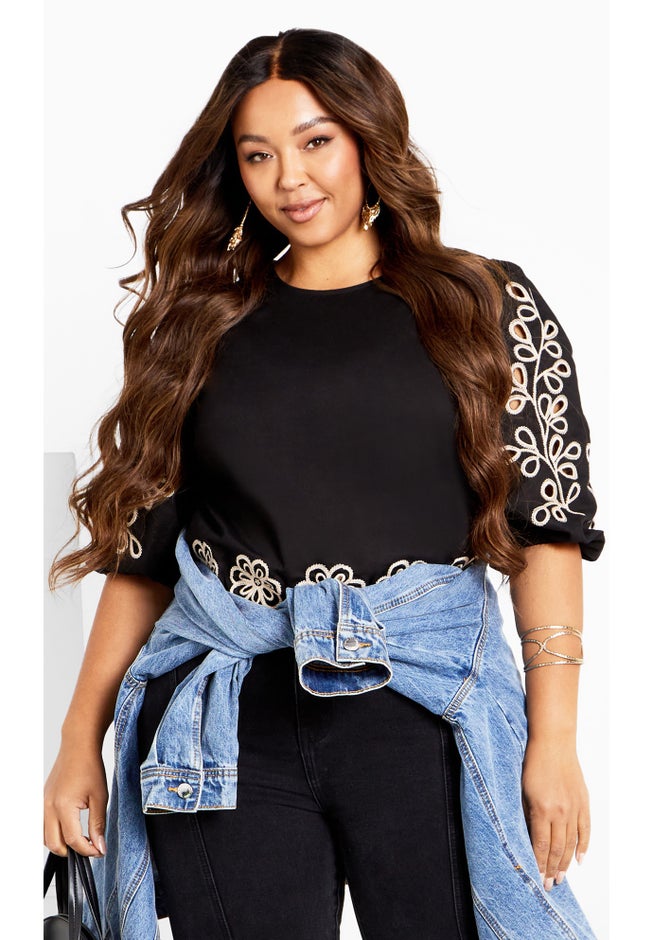 Eternal Embroidered Top image number 3