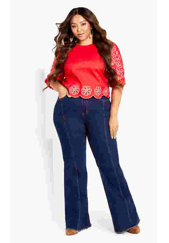 Eternal Embroidered Top image number 3