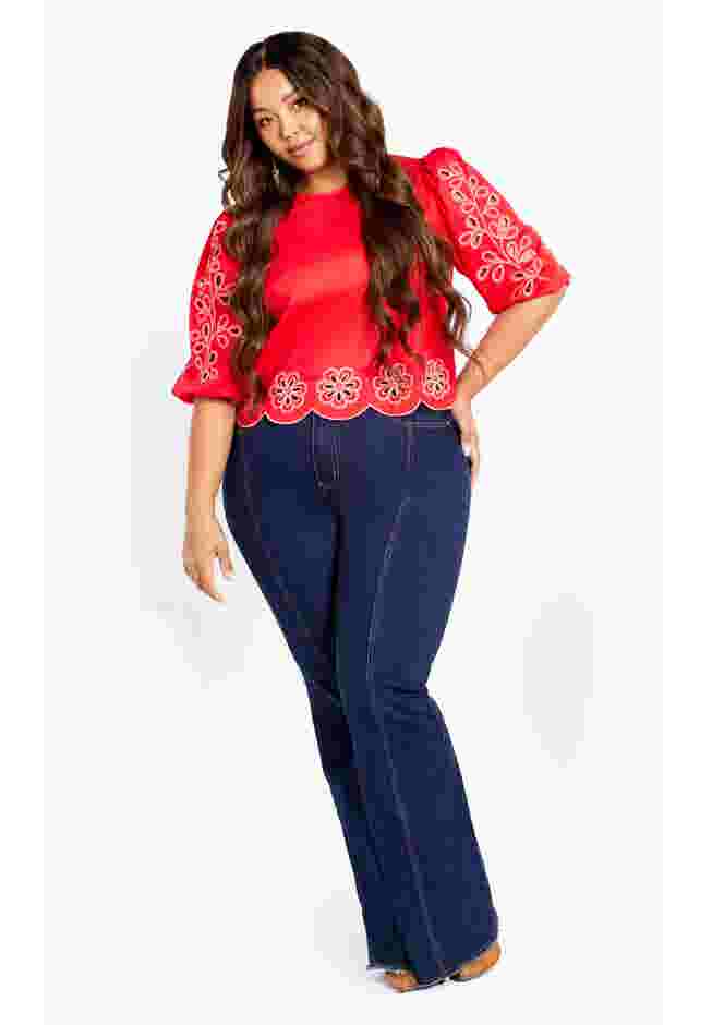 Eternal Embroidered Top image number 4