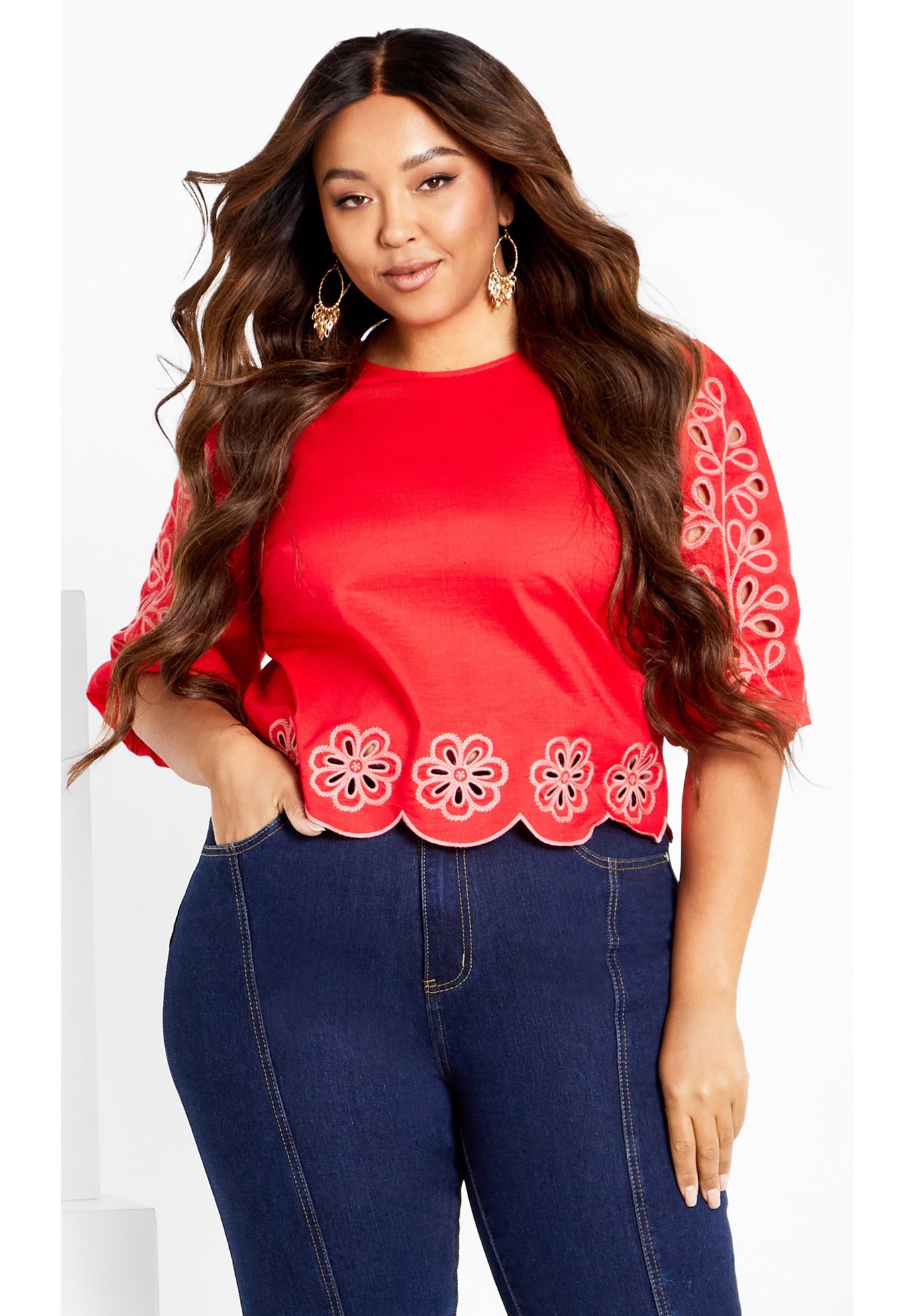 Eternal Embroidered Top image number 0