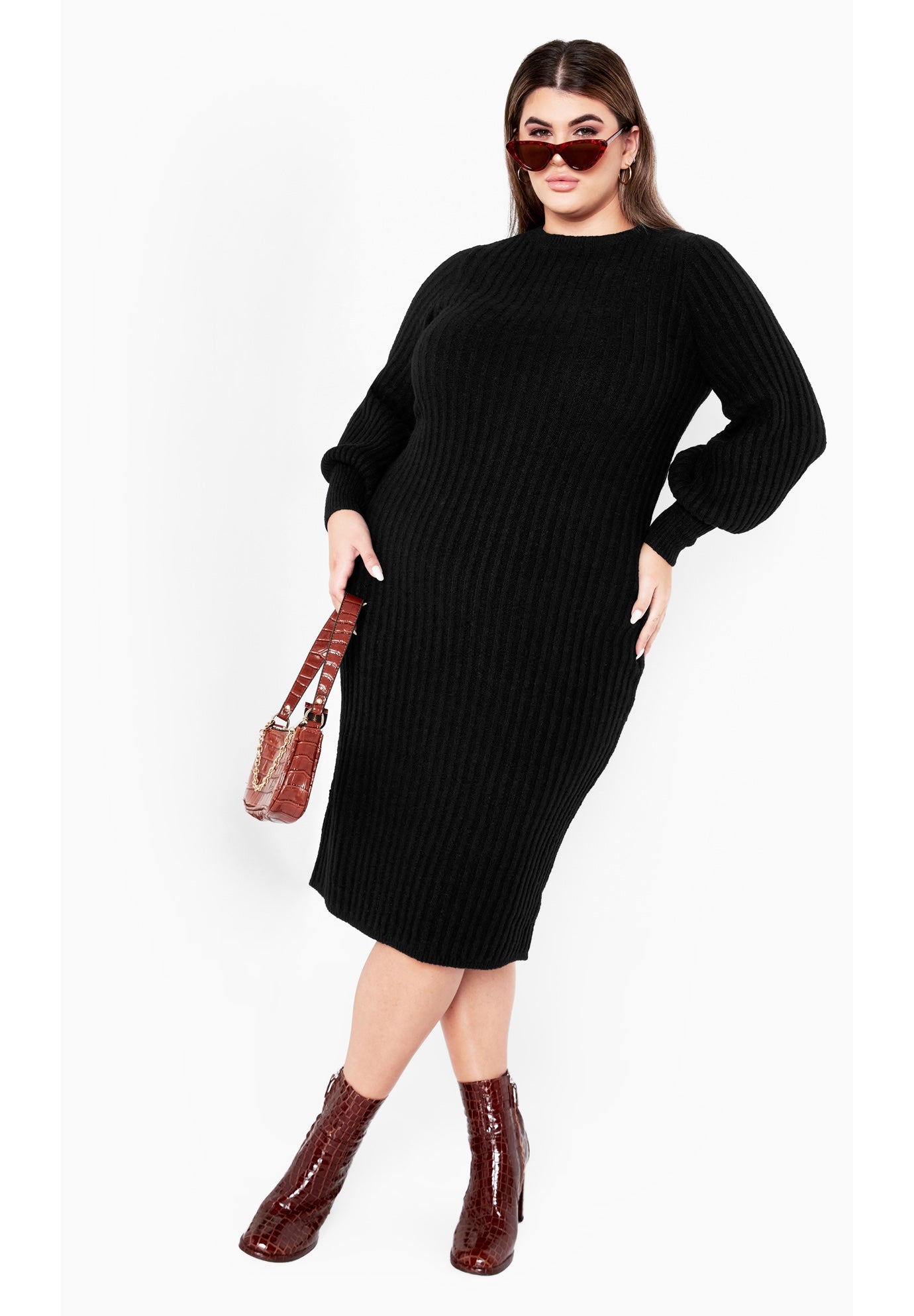 Sasha Rib Dress image number 0