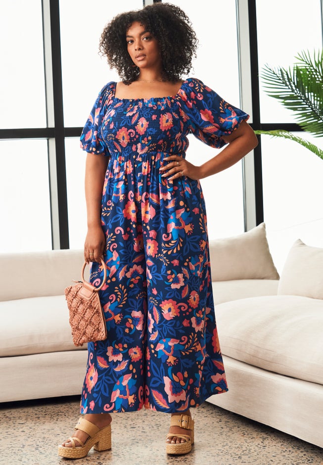 Annabelle Print Jumpsuit image number 4
