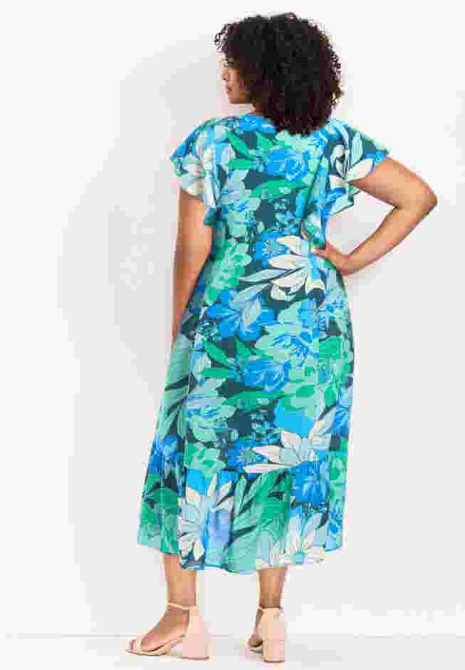 Bellini Flutter Sleeve Dress image number 1