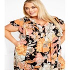 Bellini Flutter Sleeve Dress image number null