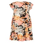 Bellini Flutter Sleeve Dress image number null