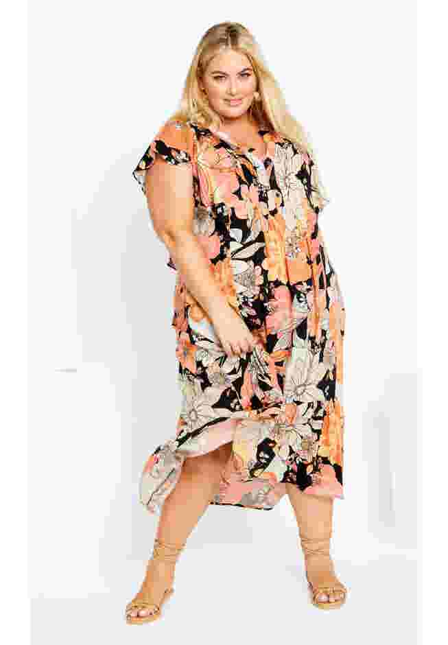 Bellini Flutter Sleeve Dress image number 0