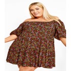 Bonnie Print Dress image number null