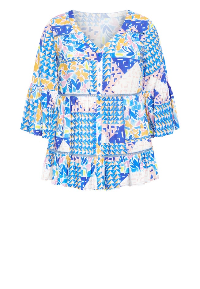 Laura Print Shirt image number null
