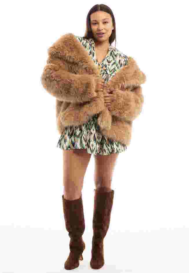 Faux Fur Coat image number 0