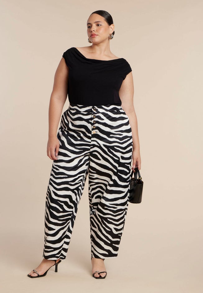 Barrel Leg Pant image number 1