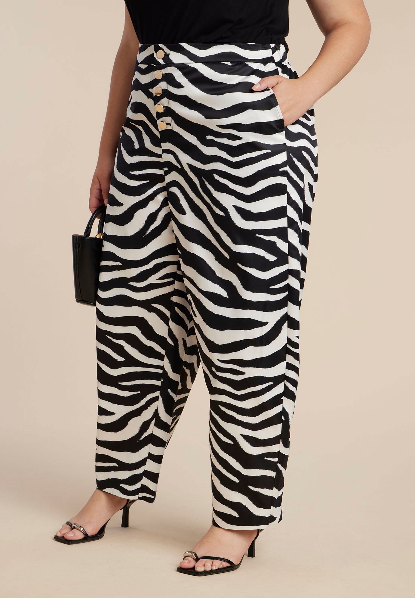 Barrel Leg Pant image number 4