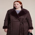 Long Sherpa Lined Coat image number 4