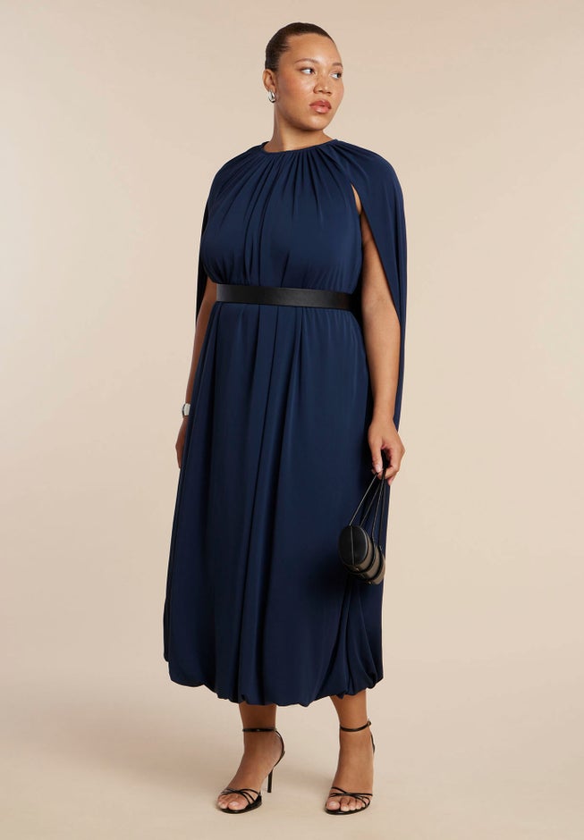 Cape Bubble Dress image number 2