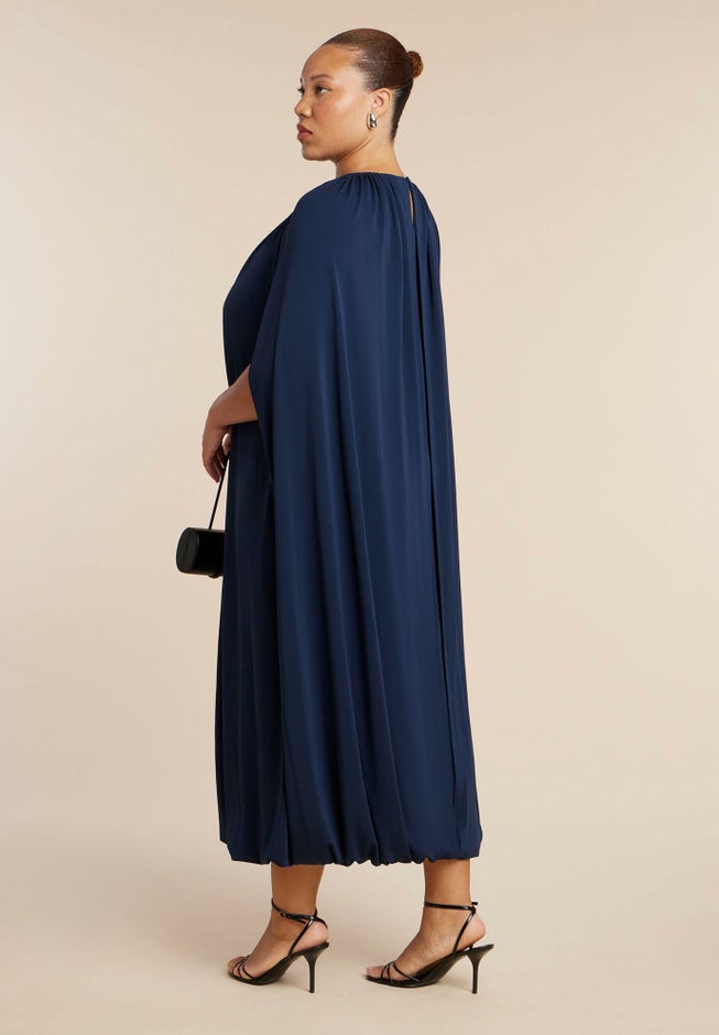 Cape Bubble Dress image number 6