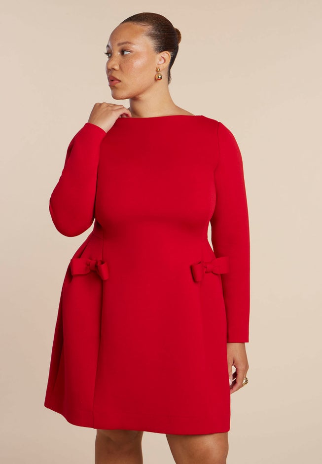 Long Sleeve Pocket Mini Dress image number 2