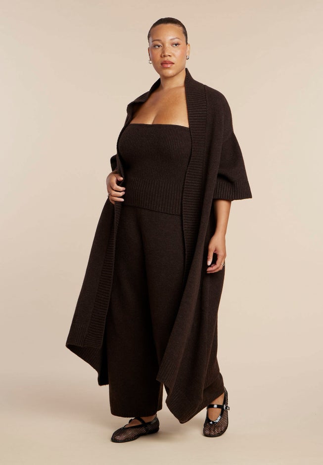 Dramatic Sweater Duster image number 1