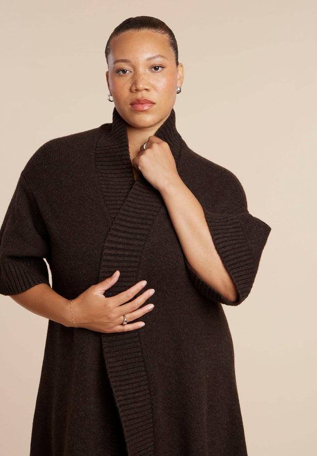 Dramatic Sweater Duster image number 4