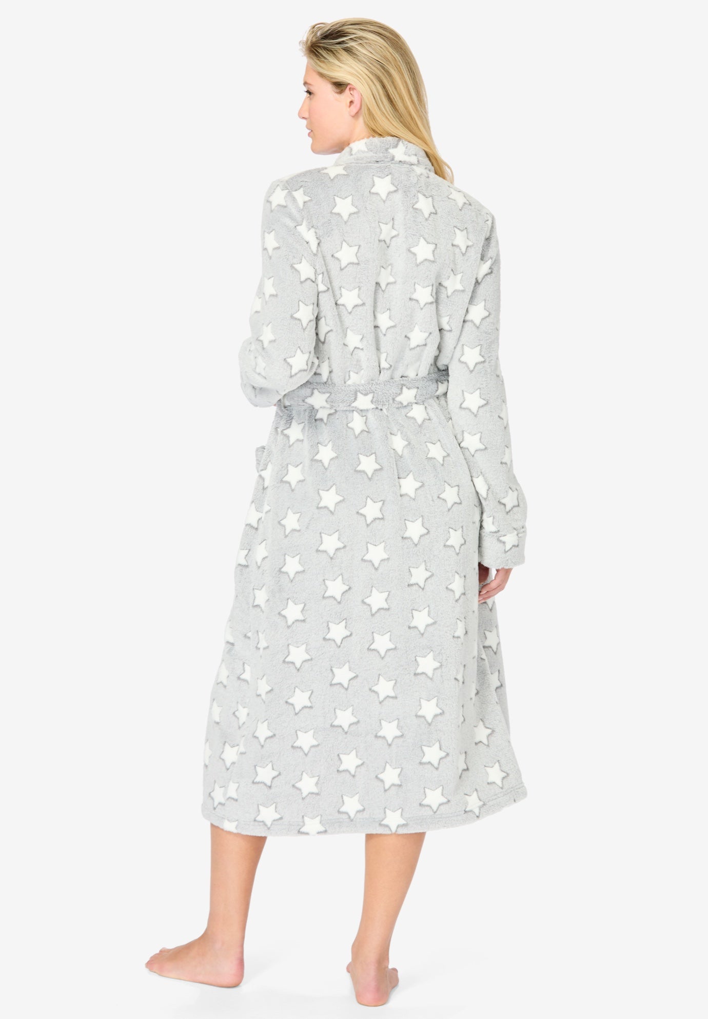 Avenue Body Fluffy Robe Wrap image number 1