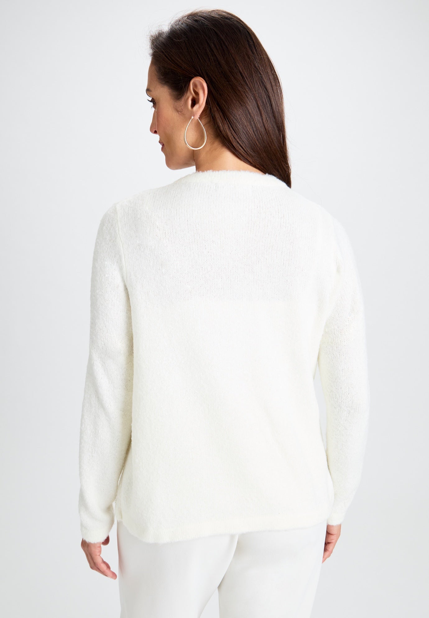 Boucle Pearl Cardigan image number 2