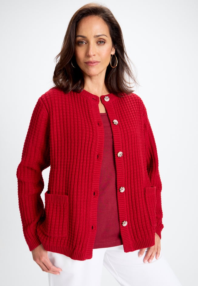 Boxy Stitch Cardigan image number 0