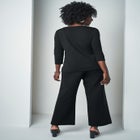 Mixed Media Wide Leg Pant image number null