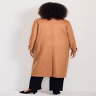 Funnel Neck Long Coat image number null