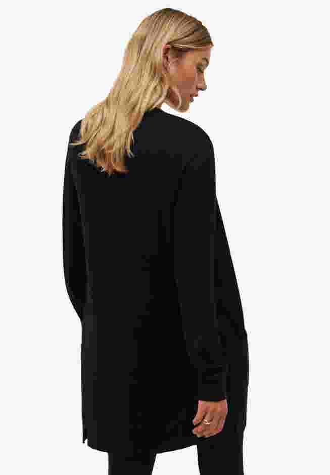 Long Button Front Cardigan image number 1