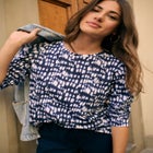 Plus Size Ultimate Cotton Crewneck Long Sleeve Tee image number null