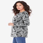 Plus Size Ultimate Cotton Crewneck Long Sleeve Tee image number null