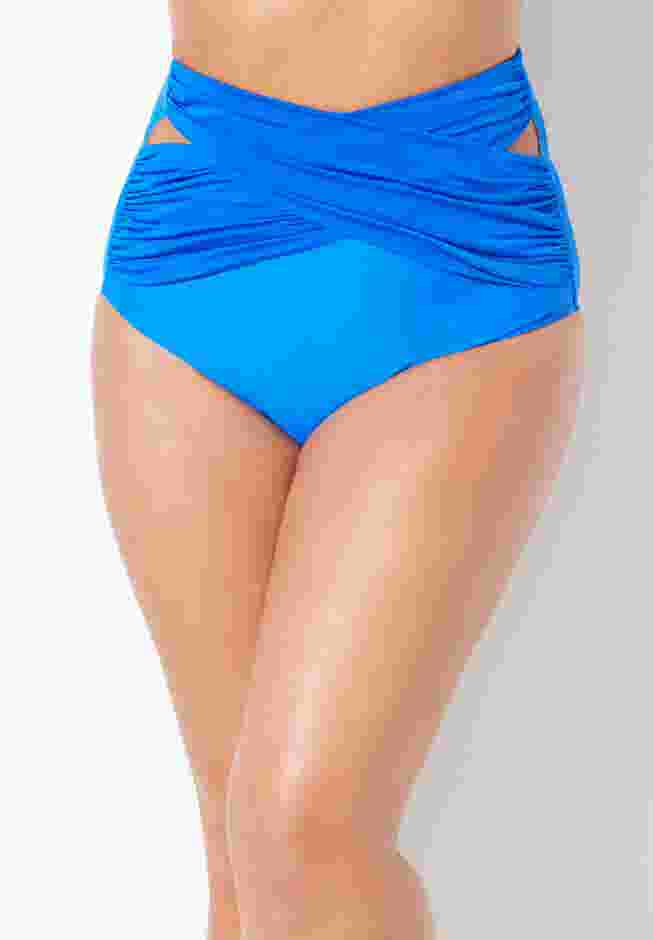 Crisscross Wrap Bikini Bottom image number 0
