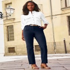 Stretch Cotton Chino Straight Leg Pant image number null