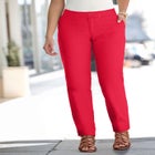 Stretch Cotton Chino Straight-Leg Pant image number null