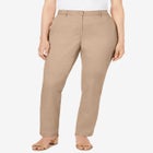 Stretch Cotton Chino Straight Leg Pant image number null