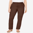 Stretch Cotton Chino Straight Leg Pant image number null