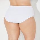 Shirred High Waist Tummy Control Swim Brief image number null