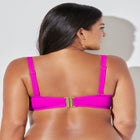 Valentine Ruched Bandeau Bikini Top image number null