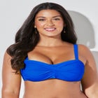 Valentine Ruched Bandeau Bikini Top image number null