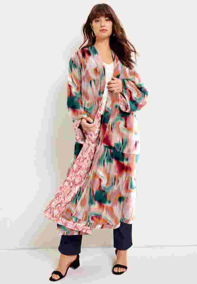 Reversible Printed Duster image number 0