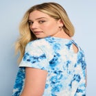 Plus Size Ultimate Cotton Crewneck Short Sleeve Swing Tee image number null