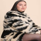 Faux Fur Crop Coat image number null