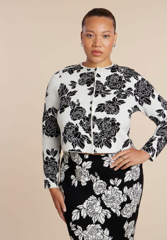 Intarsia Cardigan image number 2