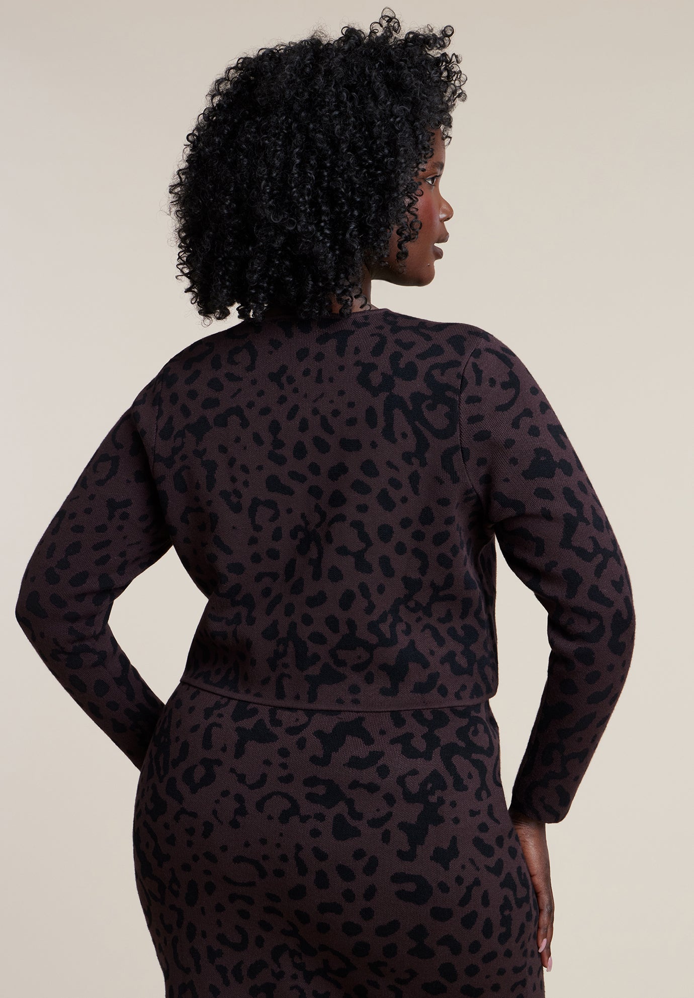 Intarsia Cardigan image number 1