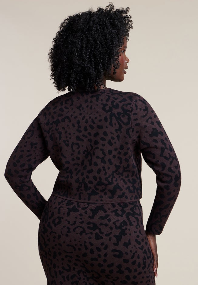 Intarsia Cardigan image number 1